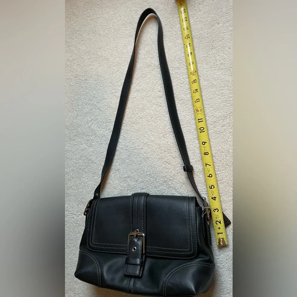 Coach Black Hampton crossbody